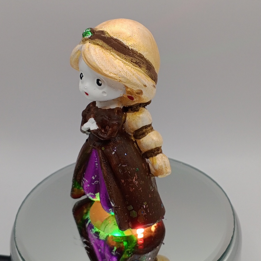 NEW Hand Made ๐ Charming Purple and Gold Kids Toy Figurine - Picture 3 of 5